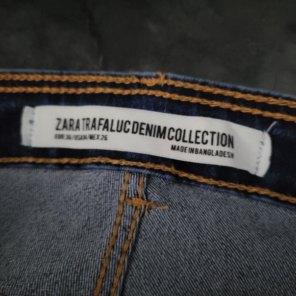 ZARA TRAFALUC | hi-rise shaper skinny stretch denim jeans - Picture 8 of 11